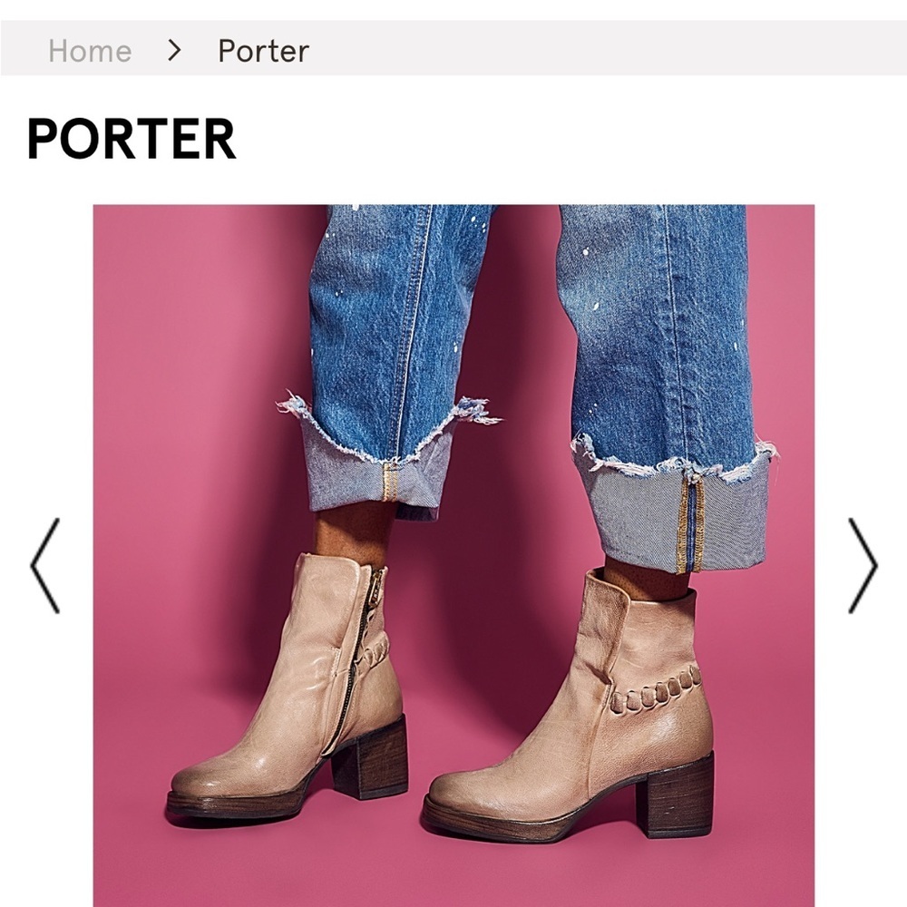 A.S. 98 Porter ankle boots in calvados Brown. Handmade in Italy. NWT. Sz 37. - Picture 8 of 9